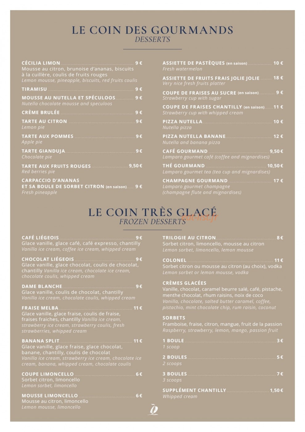 Lamparo Plage — carte page 6