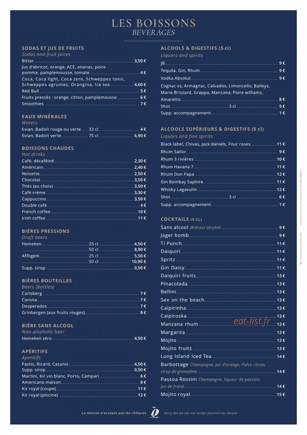 Lamparo Plage — carte page 8