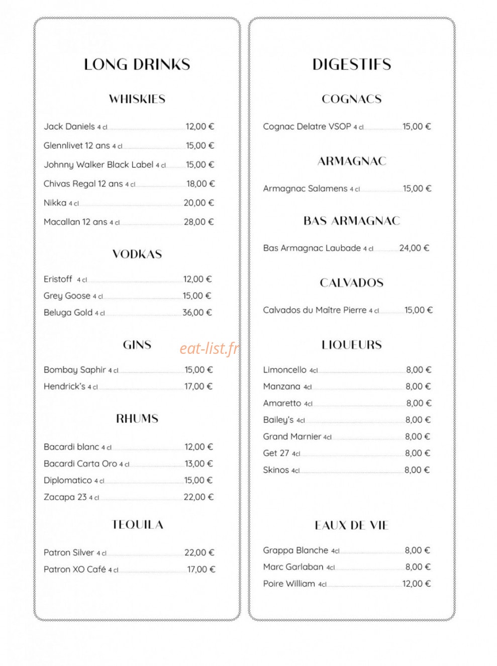 Naos Beach — carte page 14