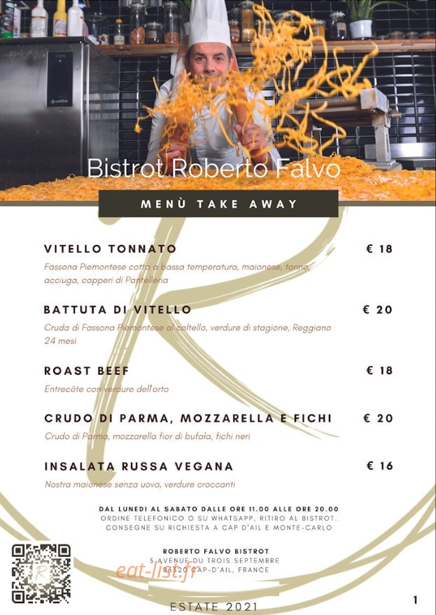 Roberto Falvo — carte page 1