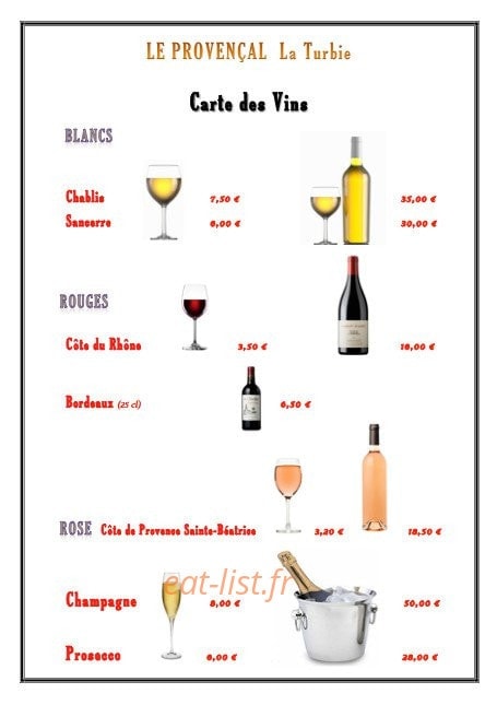 Le Provençal — carte page 2