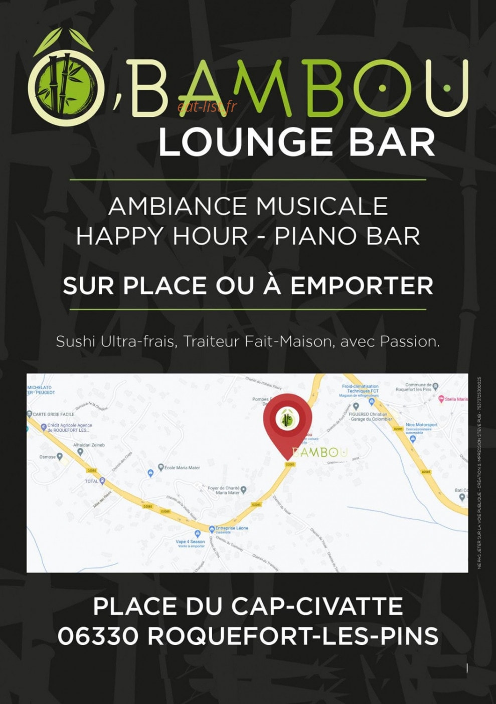 Ô'Bambou — carte page 10