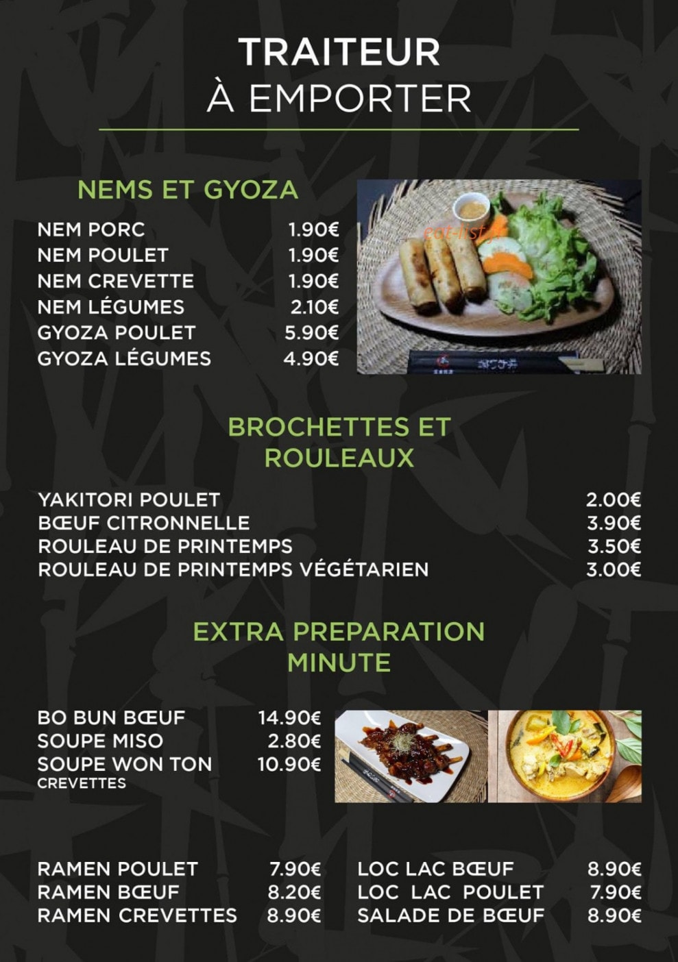 Ô'Bambou — carte page 5