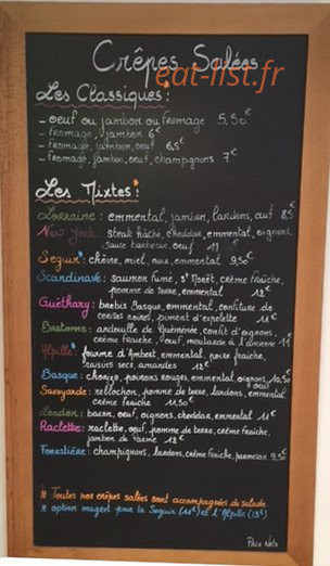Pas folle la Crêp' — carte page 3