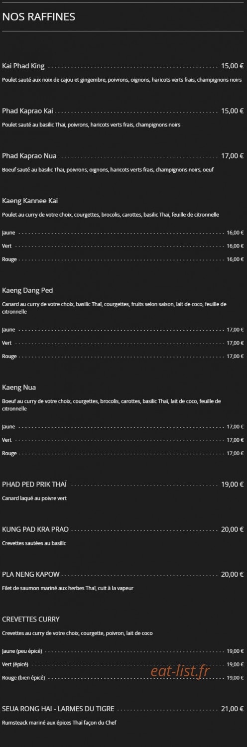 sao thai — carte page 2