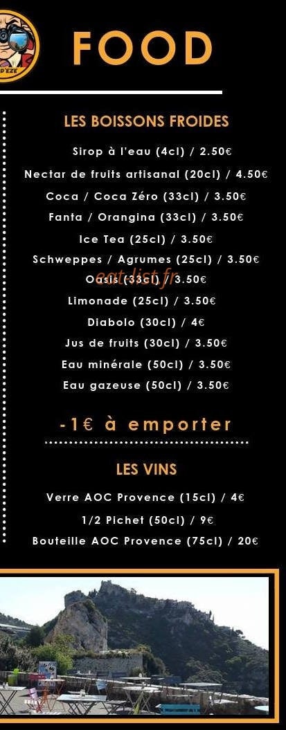 Food'Eze — carte page 4