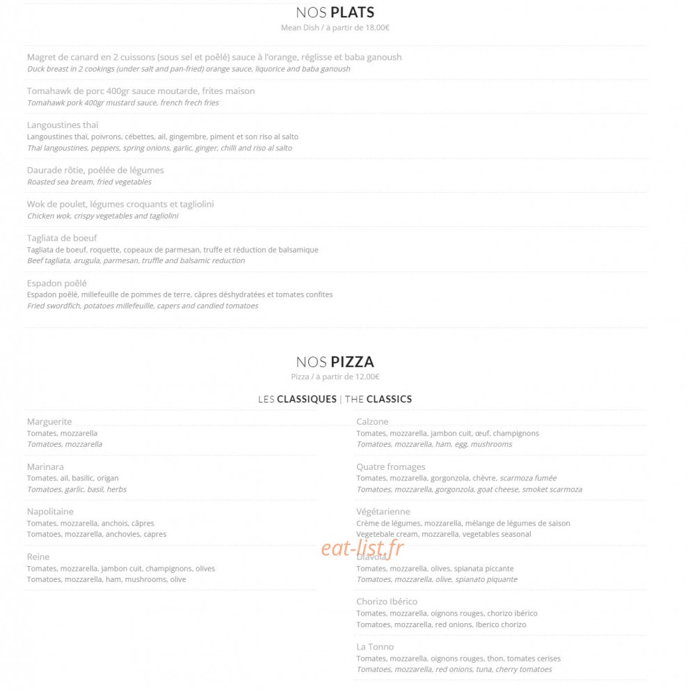 La Villa d'Eze — carte page 2