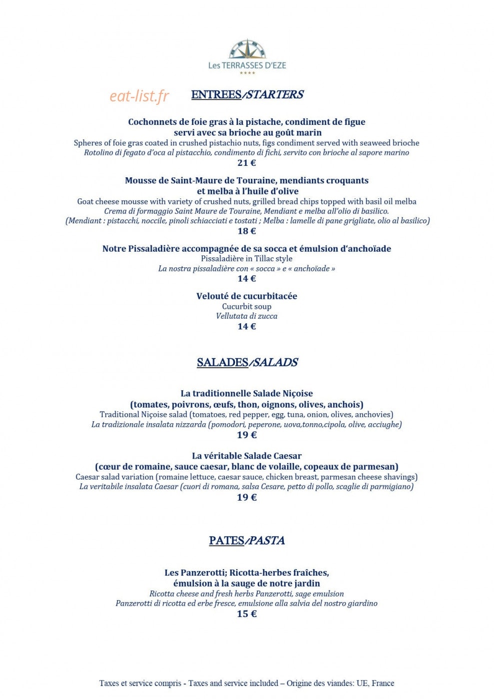 Le Tillac — carte page 1