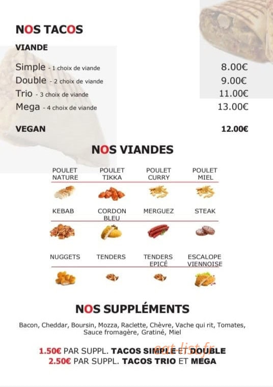 Komodo Takos — carte page 2
