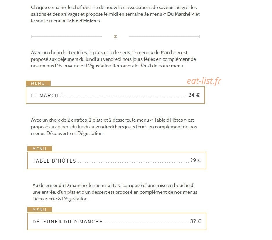La Cantina — carte page 4