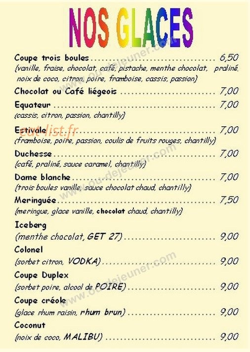 Le Duplex — carte page 7