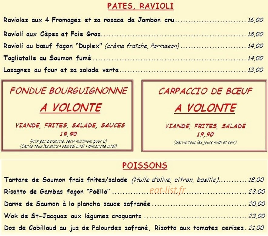 Le Duplex — carte page 3