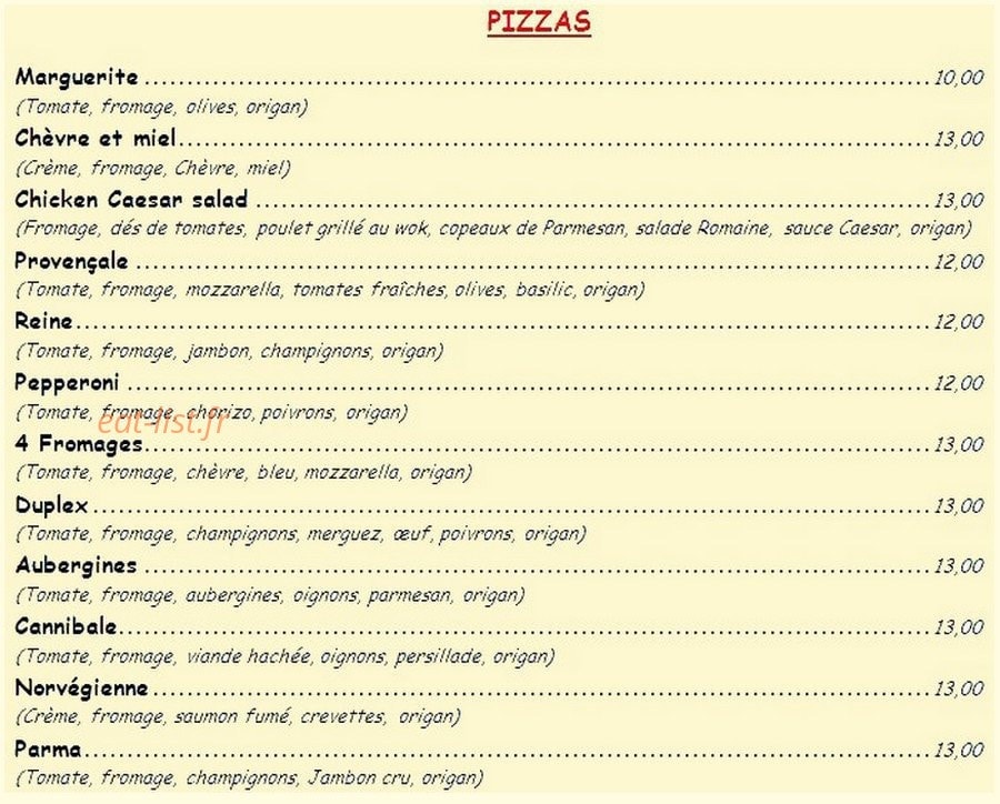 Le Duplex — carte page 2
