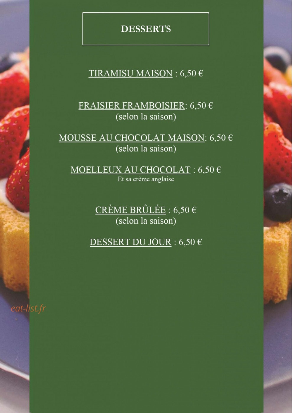 Le Macchiato Caffè — carte page 6