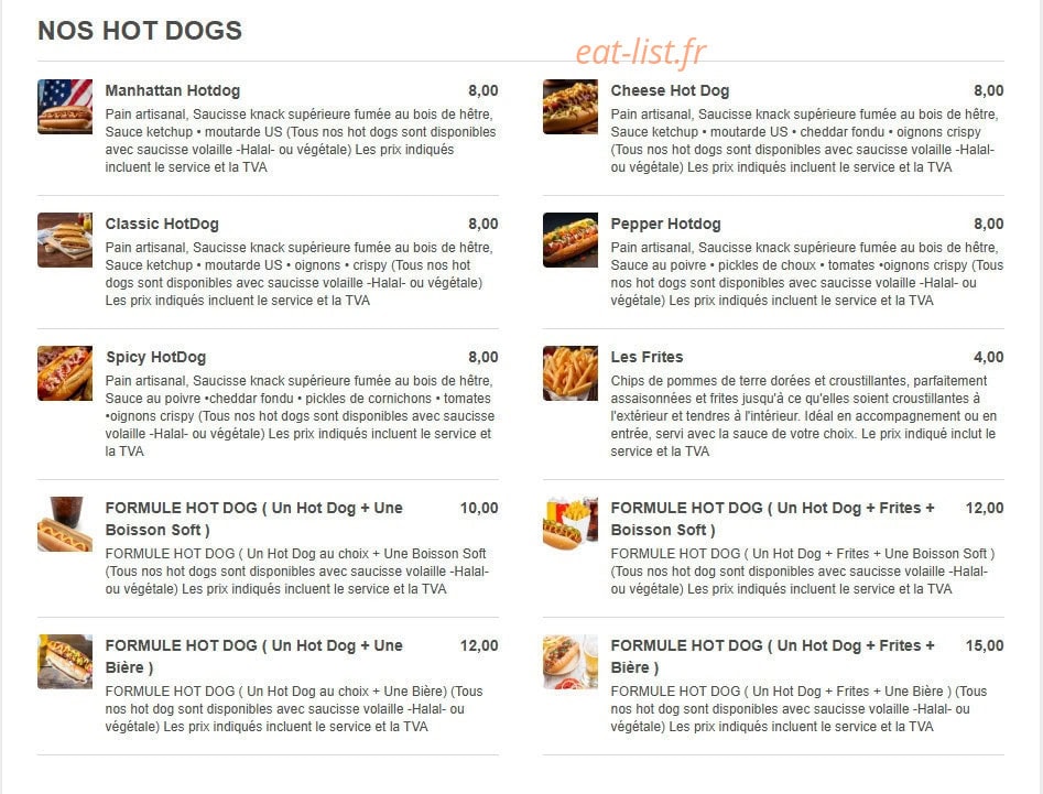 Lorenzo Pizza — carte page 3
