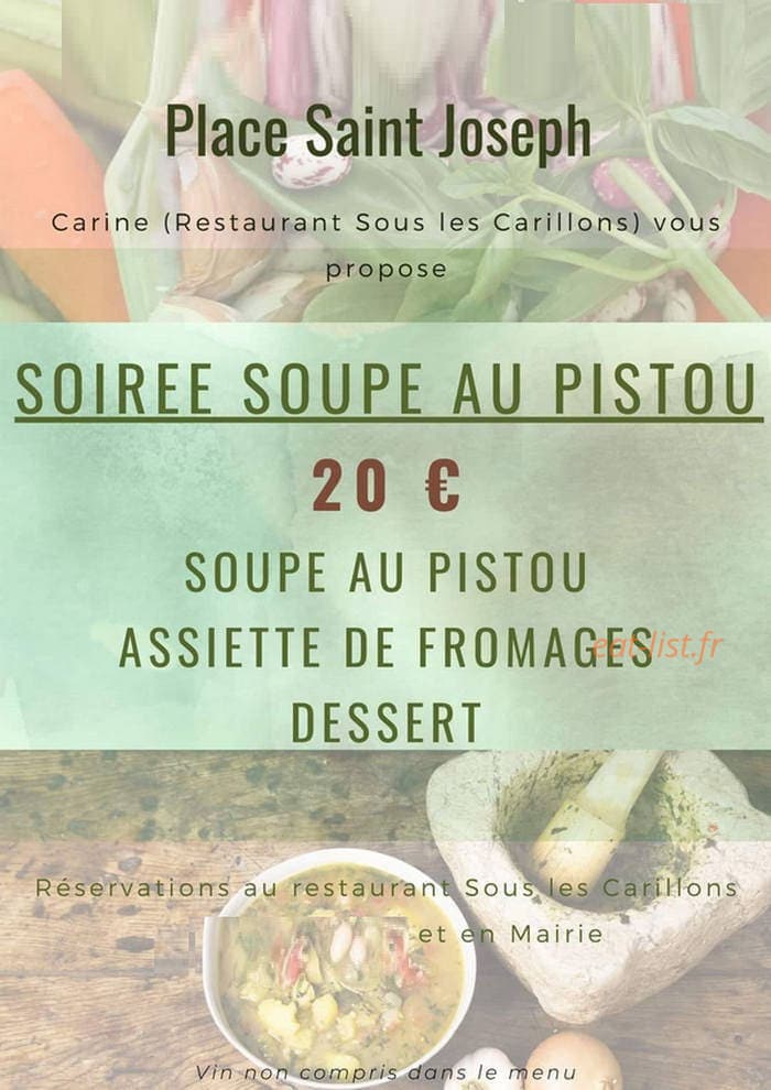 Sous les Carillons — carte page 1