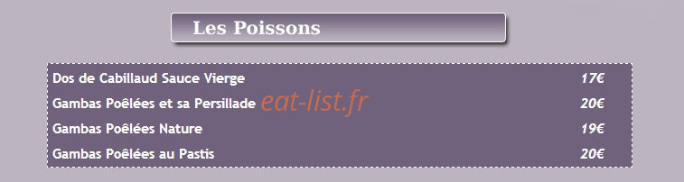 Le Cabanon — carte page 4
