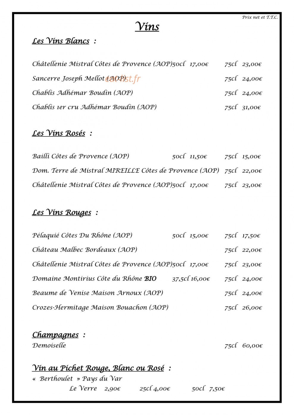 Le Picoun — carte page 8