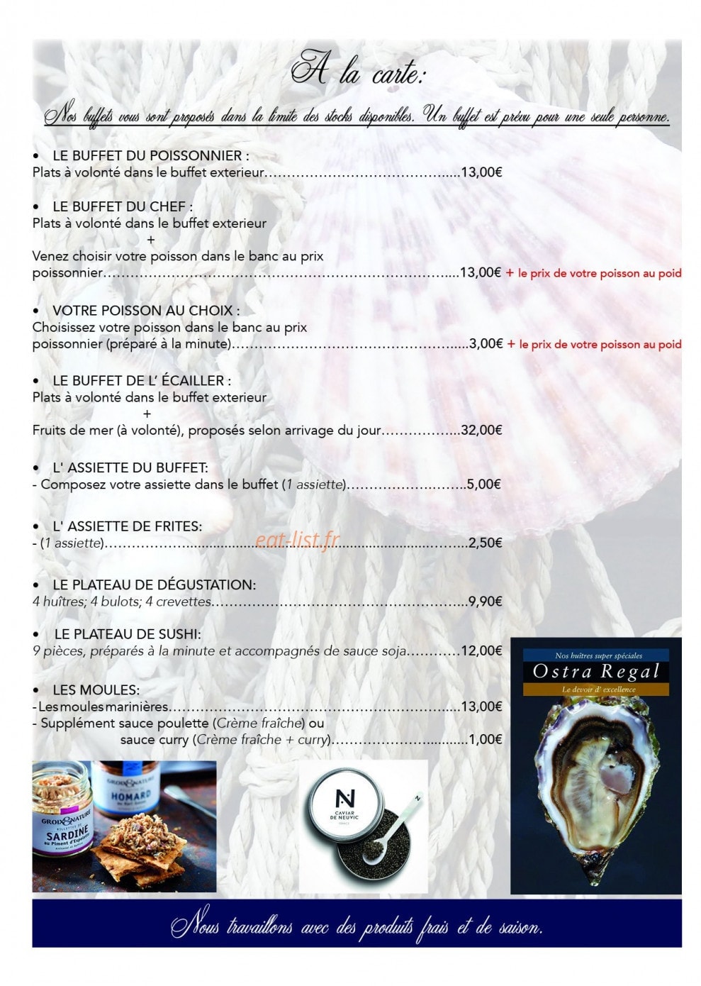 L'Écailler des Vallées — carte page 2