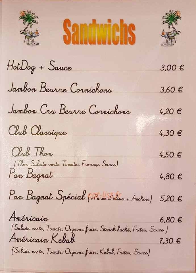 Snack DanyDelph — carte page 2