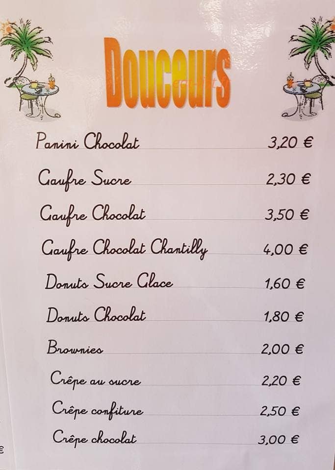Snack DanyDelph — carte page 1