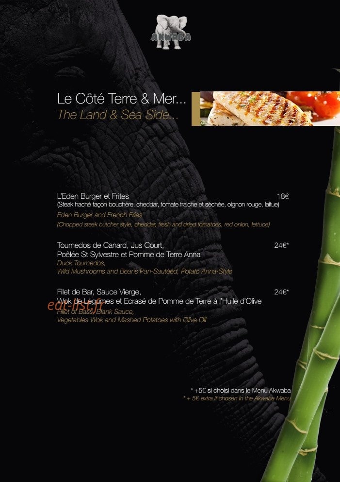 Akwaba — carte page 4