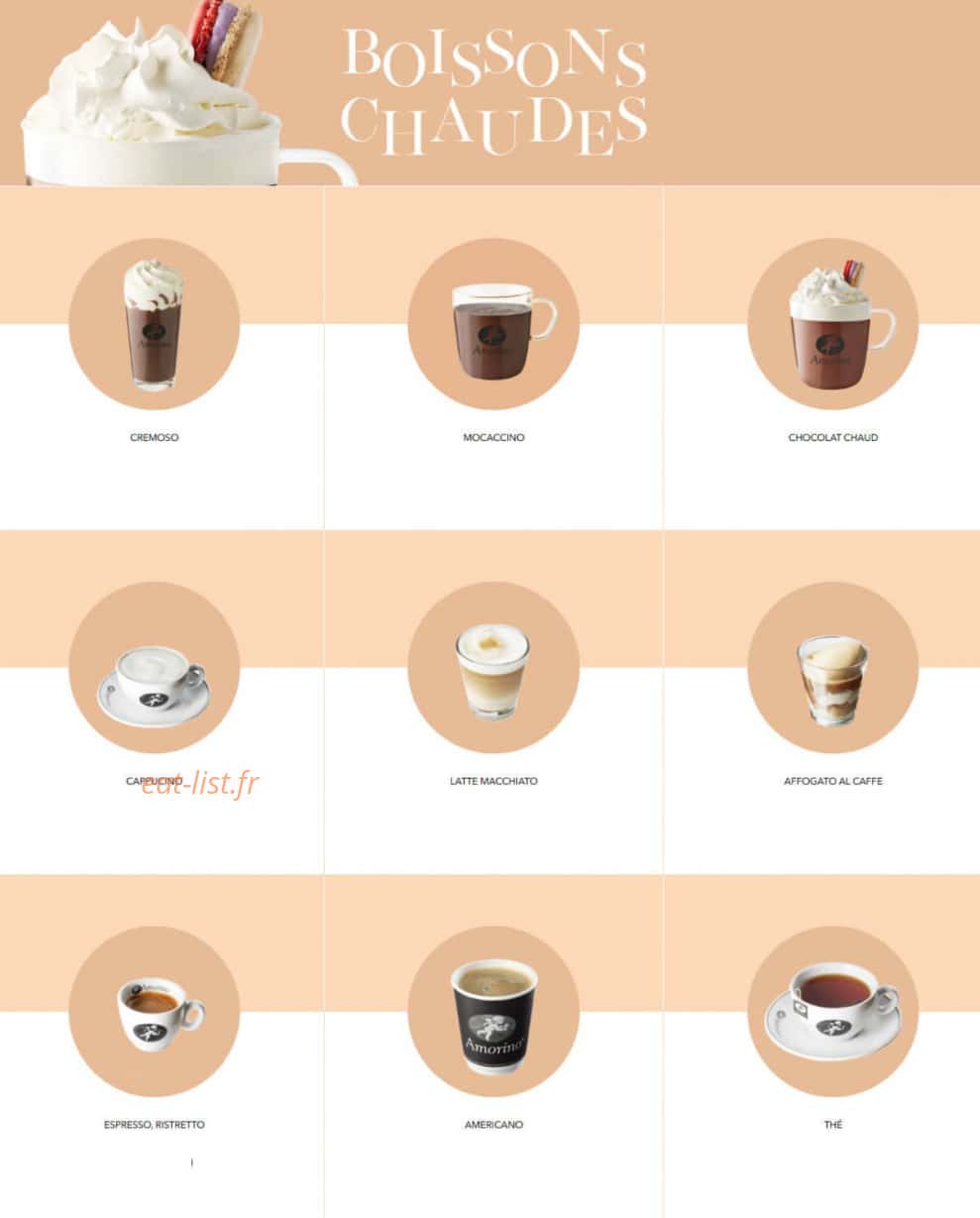 Amorino — carte page 7