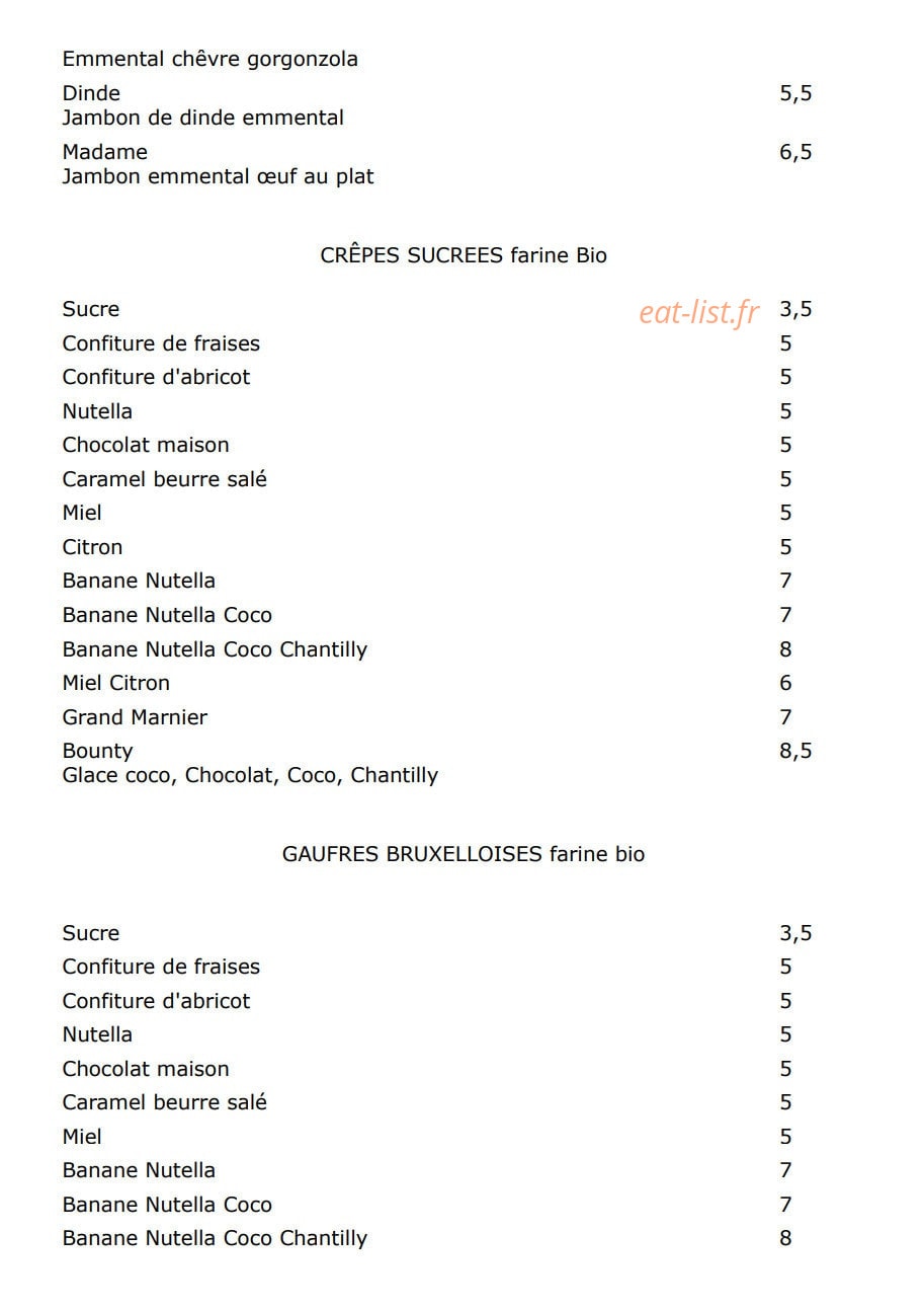 Avarose — carte page 2