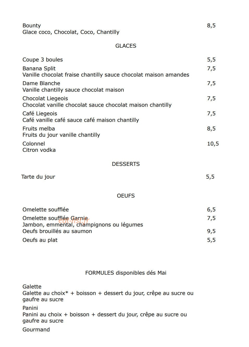 Avarose — carte page 3