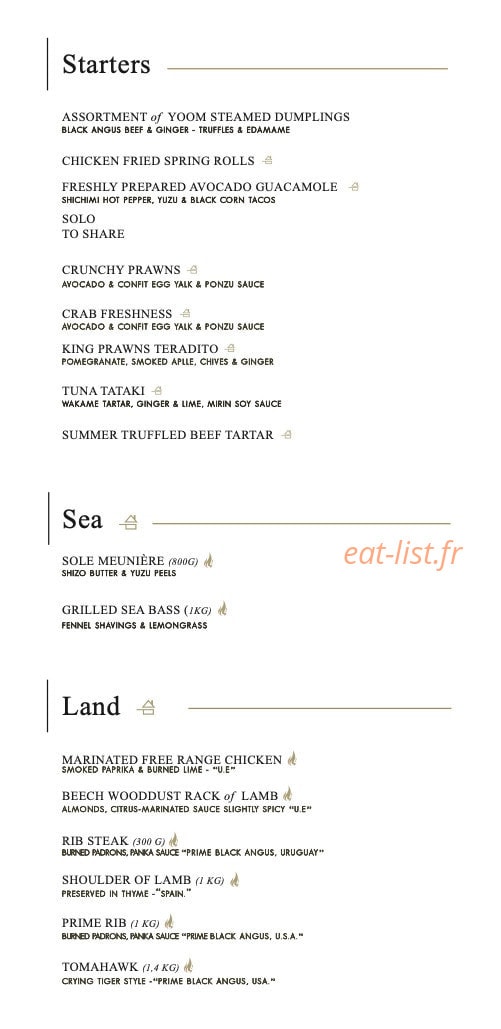 Bâoli Cannes — carte page 3