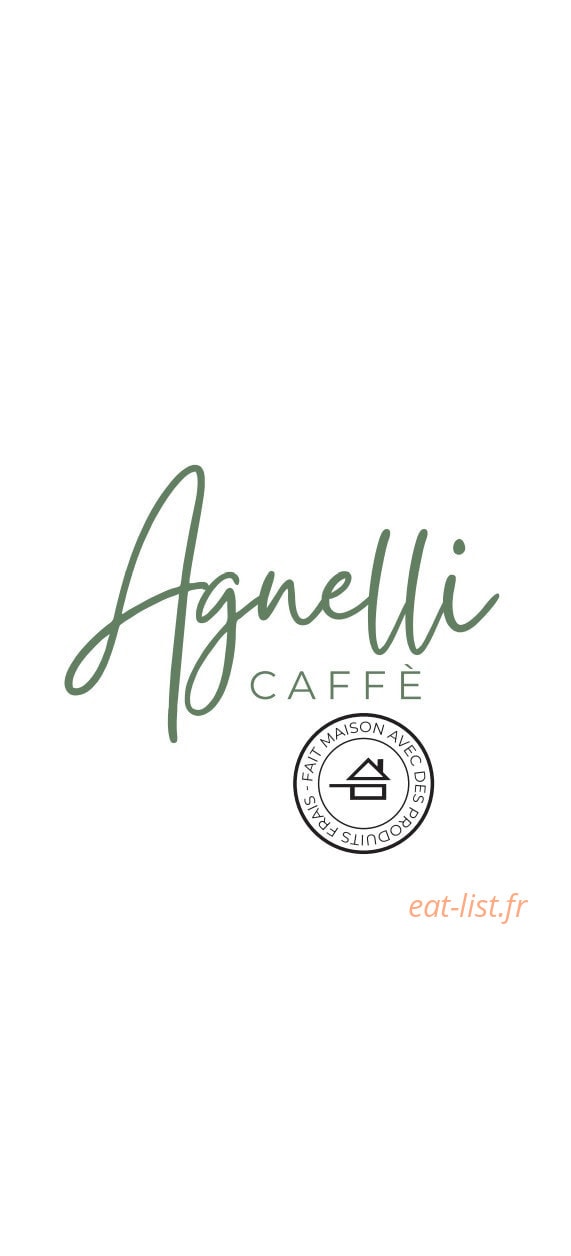 Caffè Agnelli — carte page 1