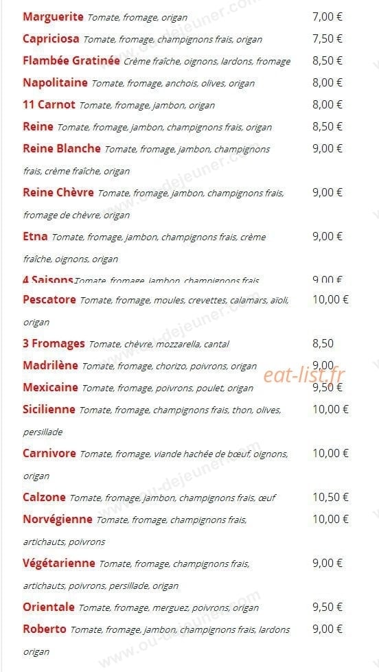 Carnot 11 — carte page 1