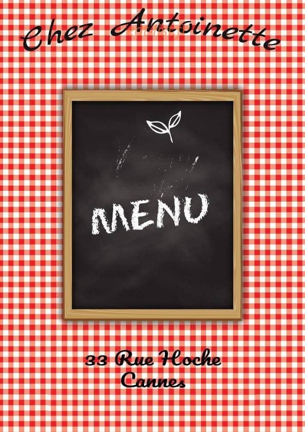 Chez antoinette — carte page 1