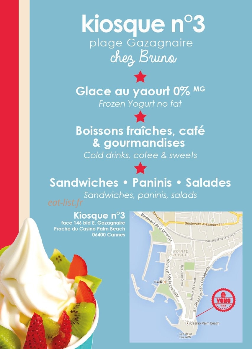 Chez bruno — carte page 1