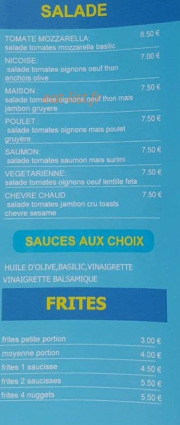 Chez dédé — carte page 5