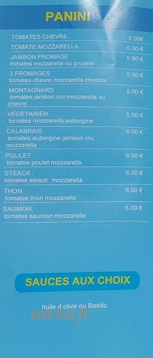 Chez dédé — carte page 2