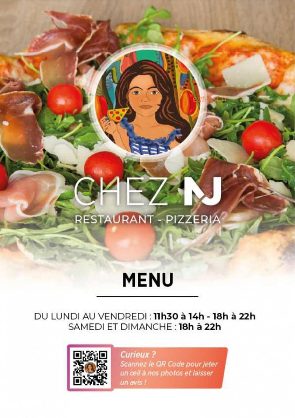 Chez NJ — carte page 1