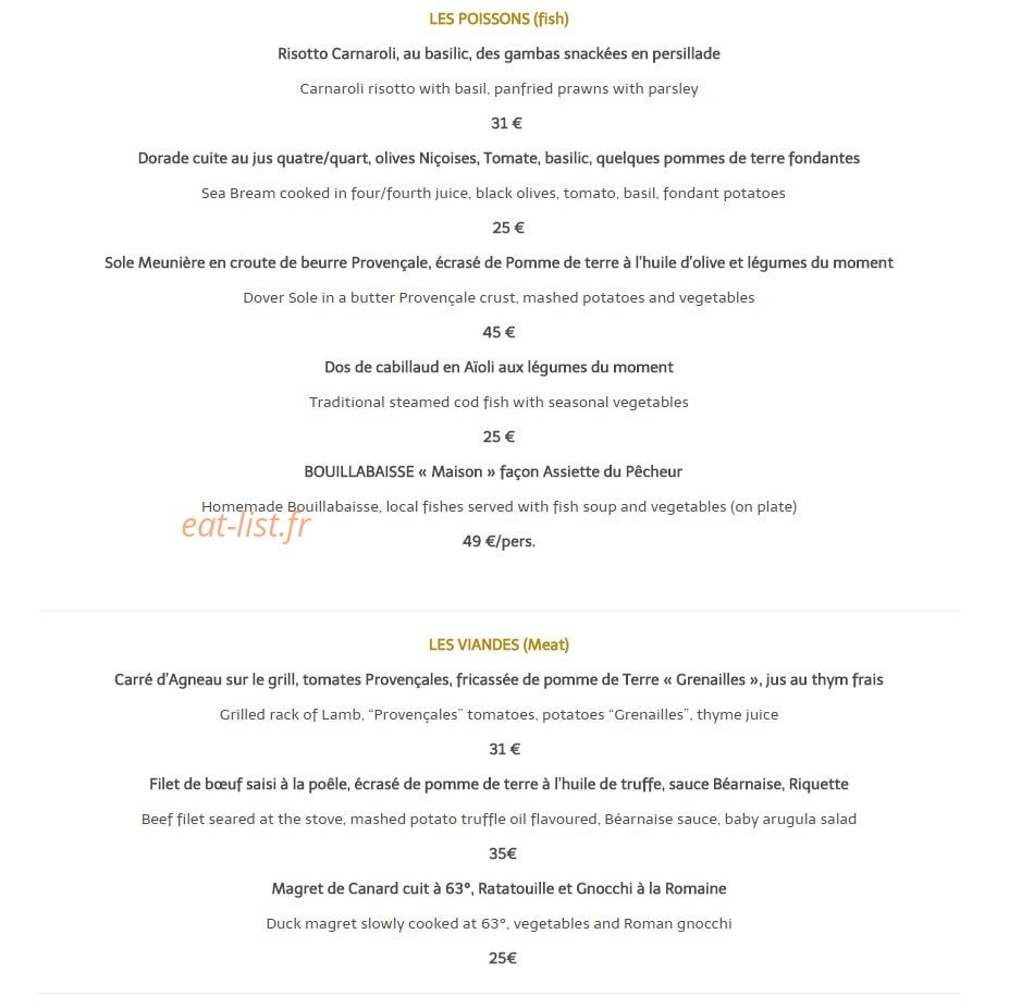 Da Bouttau — carte page 2