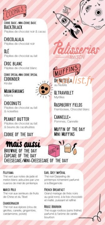 Emilie's — carte page 6