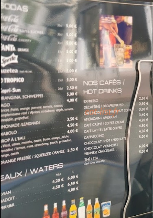 Esther Caffé — carte page 3