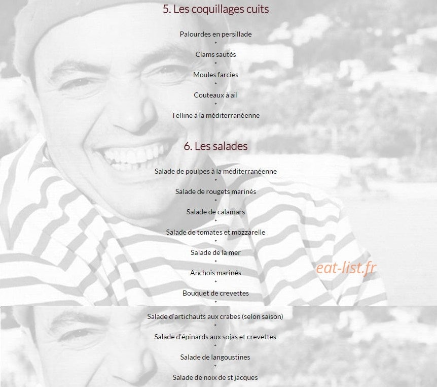 Fred l’écailler — carte page 3