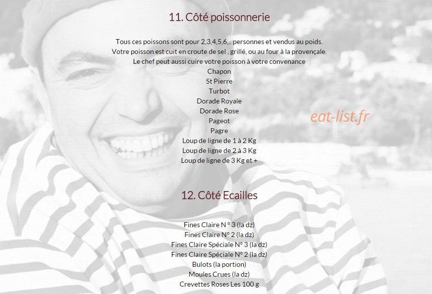 Fred l’écailler — carte page 6