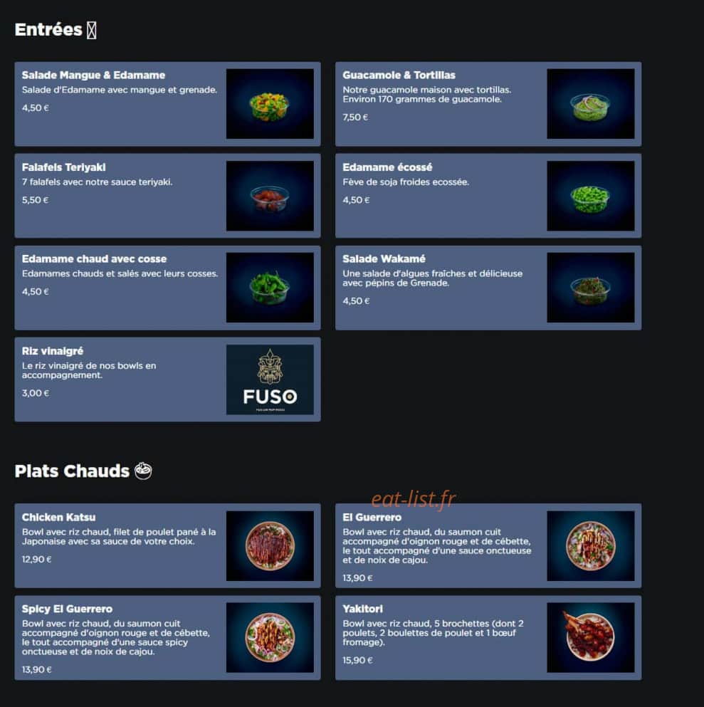Fuso — carte page 1