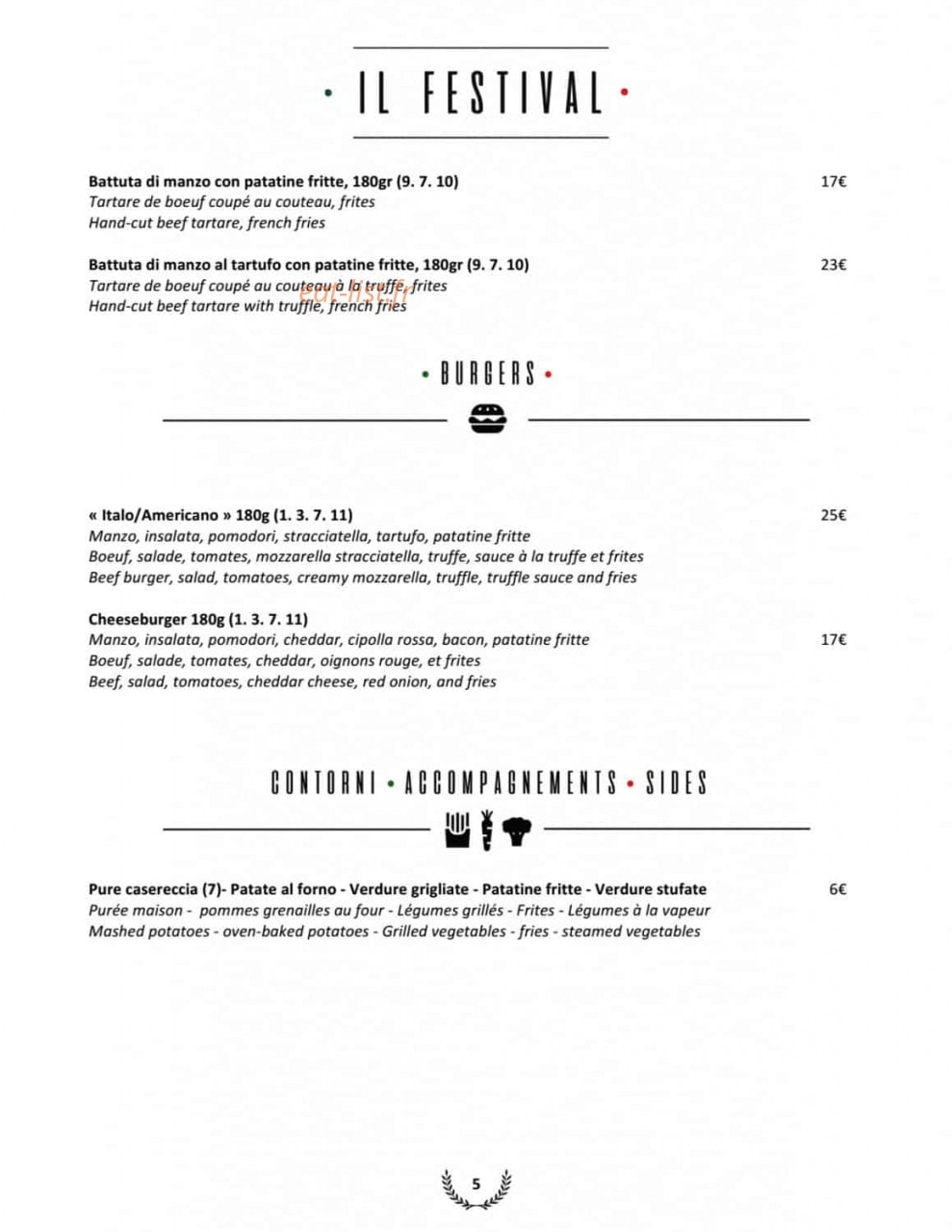 Il Festival by Tripodi — carte page 5