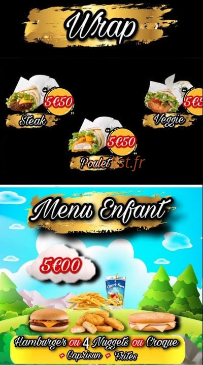 Kanal burger’s — carte page 2