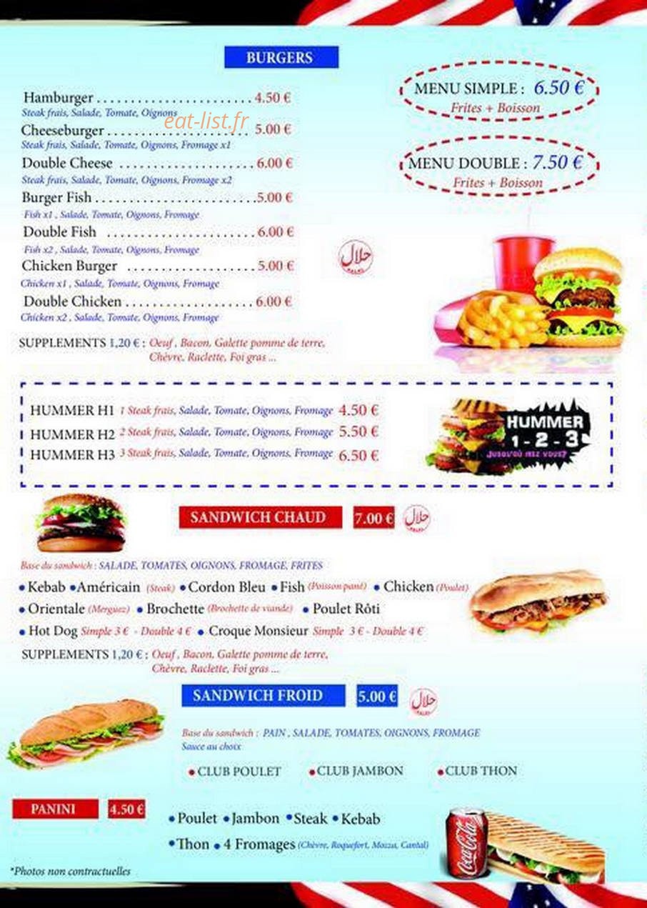 L'americain — carte page 2