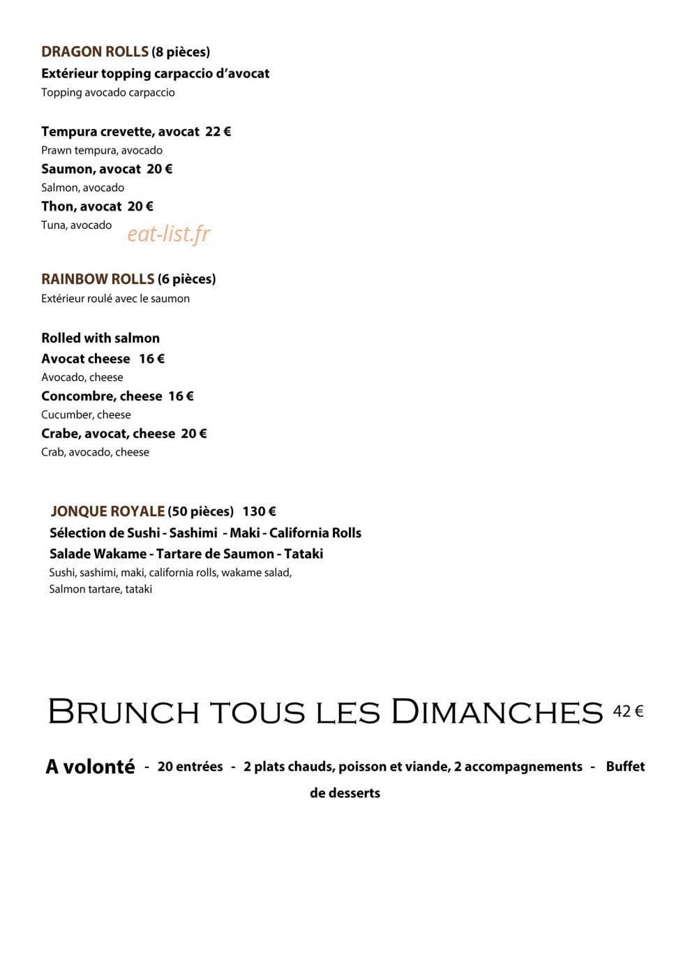 L'Ecrin Plage — carte page 15