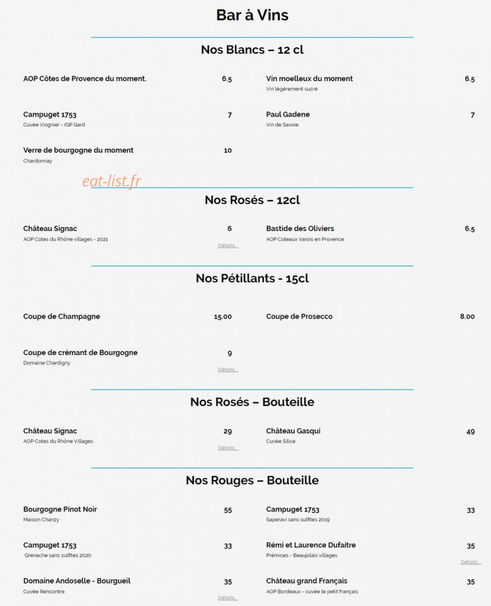 L’Experience — carte page 5