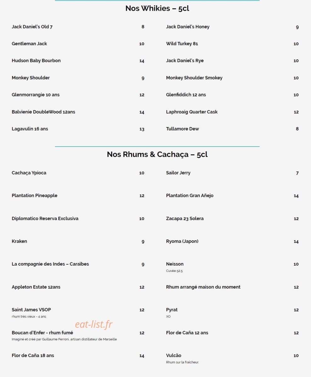 L’Experience — carte page 7