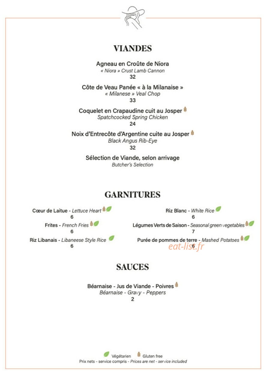 La Bambola — carte page 2